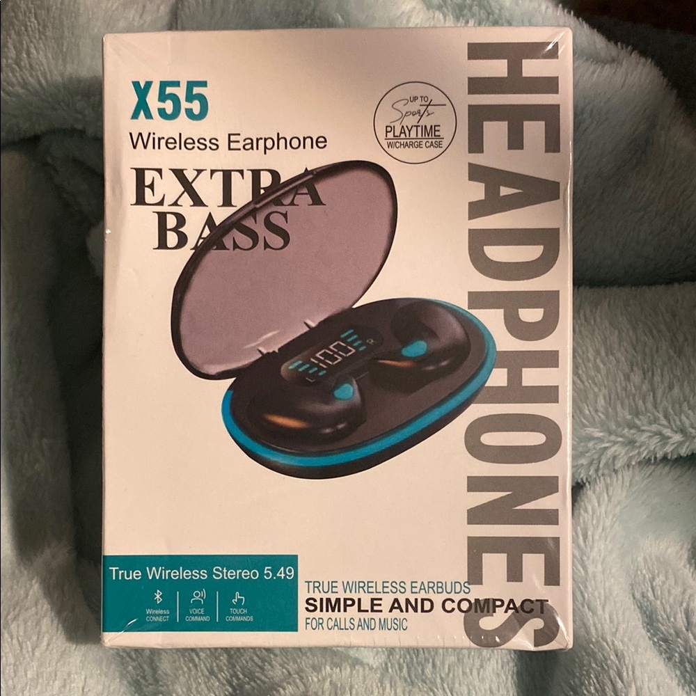 X55 Wireless Earphone - Black